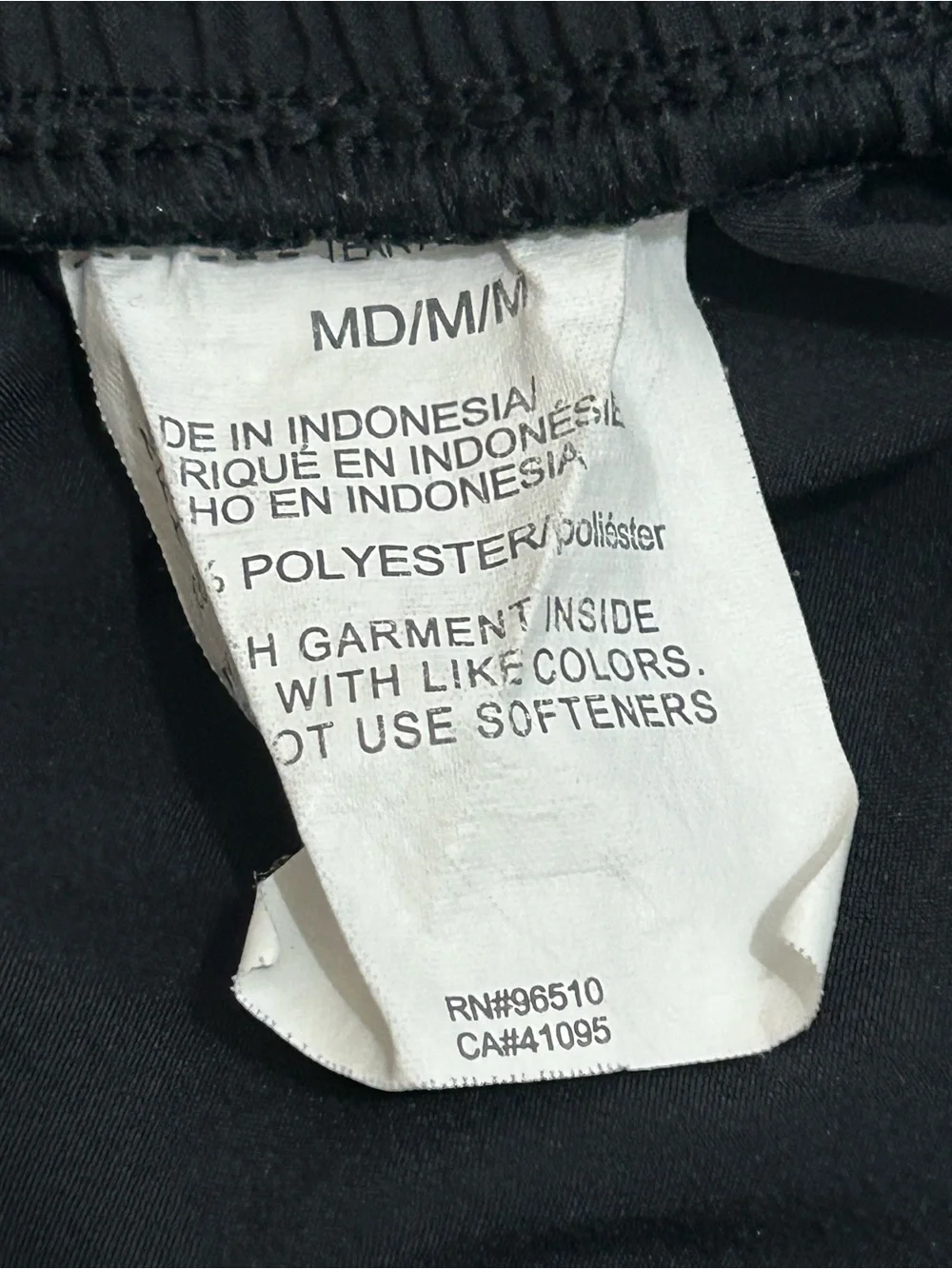 Under Armour black Athletic Logo-Accent Shorts MD